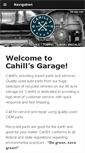 Mobile Screenshot of cahillsgarage.com